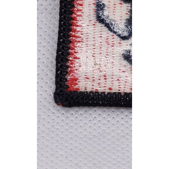 Stallion Shield Patch – Black, Red, and White Hat or Lapel Accessory - Picture 6 of 7